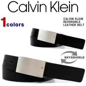 カルバンクライン ベルト Calvin Klein Jeans カルバンクライン ジーンズ メンズ リバーシブル レザーベルト CKロゴ バックル レザー ベルト 11CK010004｜ysk-style
