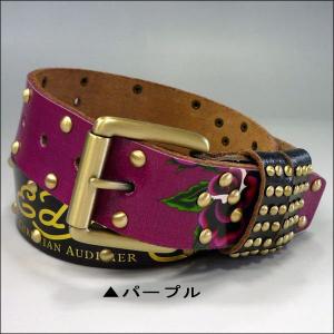 Ed Hardy(エドハーディー)　レディースレザーベルト　EH3221　全2色｜ysk-style