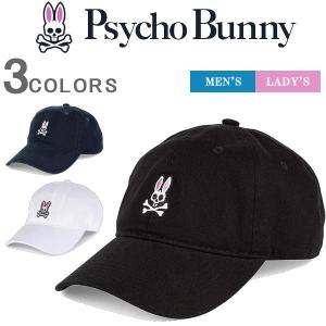 サイコバニー キャップ Psycho Bunny サイコバニー メンズ 刺繍キャップ 帽子 バニー グラフィック ロゴ 刺繍 刻印 ロゴ キャップ ベースボール B6A815A1HT｜ysk-style