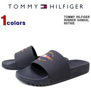 トミー サンダル　TOMMY HILFIGER トミーヒルフィガー　メンズ サンダル　ビーチサンダル シャワーサンダル ラバー サンダル　RUTHIE-DBL｜ysk-style