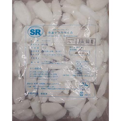 冷凍　マツカサイカ　1ｋｇ（61-80個） 　松笠いか　紋甲イカ使用　業務用　★