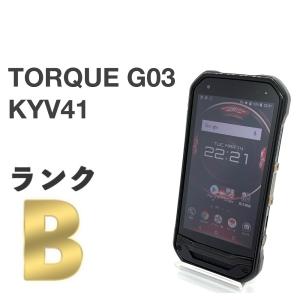 TORQUE G03 KYV41 ブラック au SIMロック解除済み 32GB スマホ本体 アウトドア キャンプ T13｜ysmobile-store