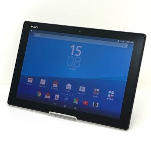 Xperia Z4 Tablet SOT31 au SIMロック解除済 32GB／3GB ブラック Android 5.0.2 白ロム タブレット体 送料無料 中古 S618
