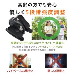 フィットネスバイク ミニ 室内 在宅 自宅 静...の詳細画像4