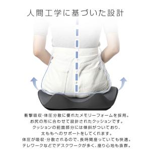 クッション 椅子 低反発 座布団 ジェルクッシ...の詳細画像4