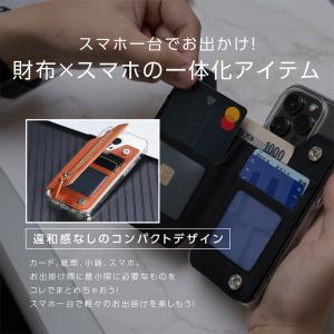 スマホ 背面 カードケース 貼り付け スマホカ...の詳細画像3
