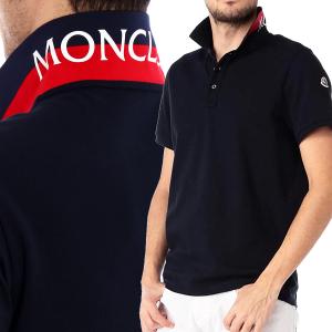 57 MONCLER モンクレール ネイビー 半袖 ポロシャツ