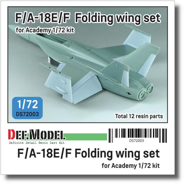 DEF.MODEL デフモデル 1/72 現用 アメリカ F/A-18E/F スーパーホーネット 折...