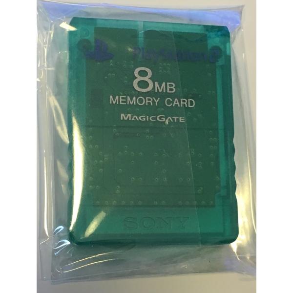 Playstation 2 専用メモリーカード(8MB)エメラルド