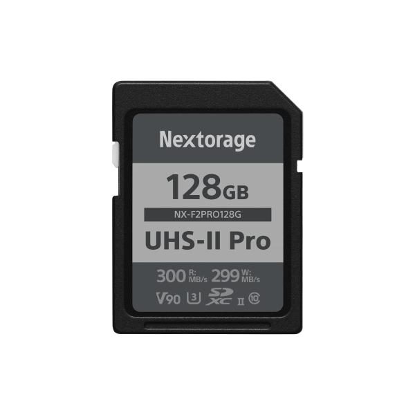 Nextorage ネクストレージ 国内メーカー 128GB UHS-II V90 SDXCメモリー...