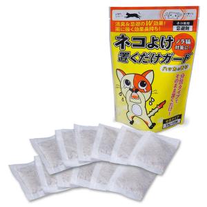 コモライフ ネコよけ置くだけガード（15ｇ×12袋） 効果持続：約1か月 設置簡単な 分包タイプ ハッカの香り 猫 忌避 ＆ 消臭 家の周り 花壇周