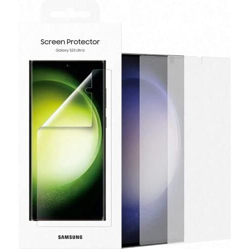 Samsung 純正品 Galaxy S23 Ultra 純正 保護フィルム ２枚入 超薄型 簡単貼...