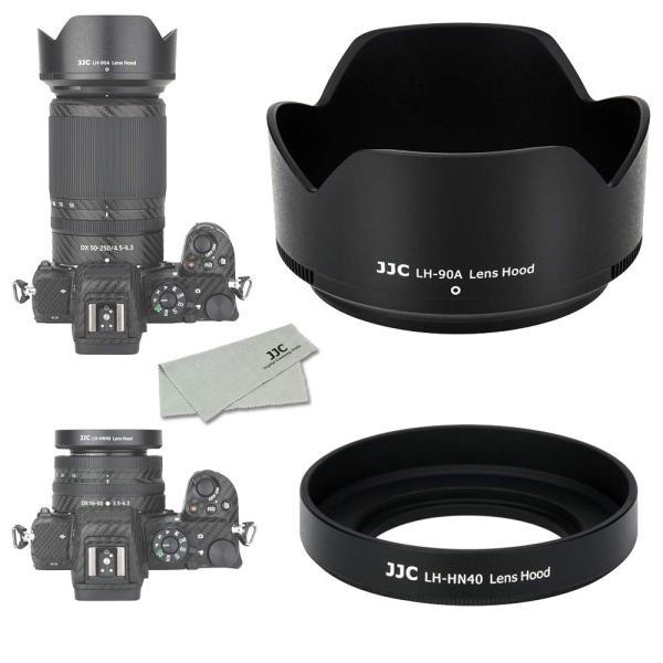 (1+1) ABS ねじ込む式 + ABS 可逆式 レンズフード Nikon HN-40 &amp; HB-...