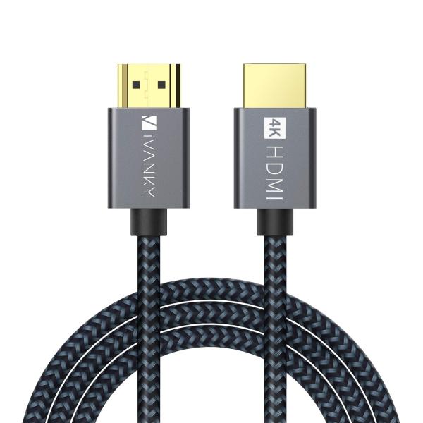 HDMI ケーブル【3M/4K対応/スリム端子】iVANKY プレミアムHDMI2.0規格 18gb...