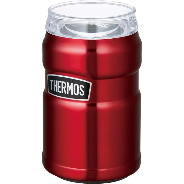 サーモス アウトドアシリーズ 保冷缶ホルダー 350ml缶用 2wayタイプ クランベリー ROD-...