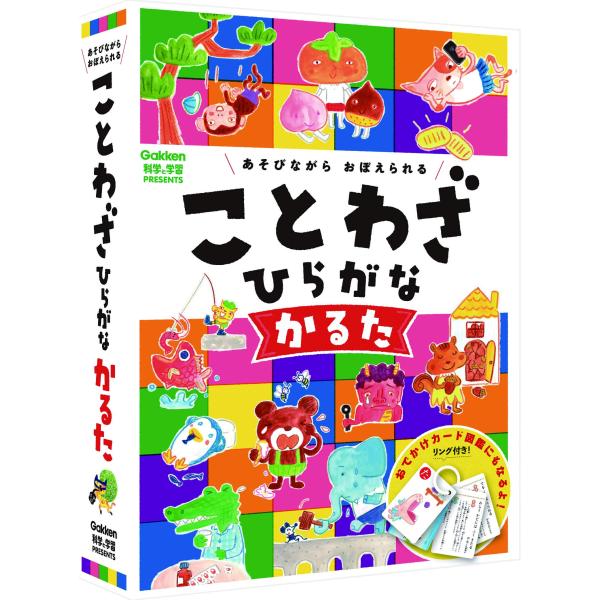 学研_ことわざひらがなかるた（対象年齢:6歳以上）Q750671