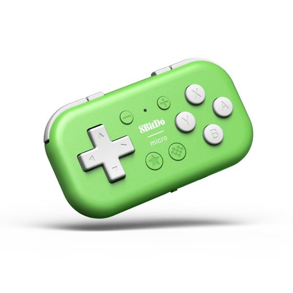 8BitDo Micro BluetoothゲームパッドポケットサイズミニコントローラSwitch、...