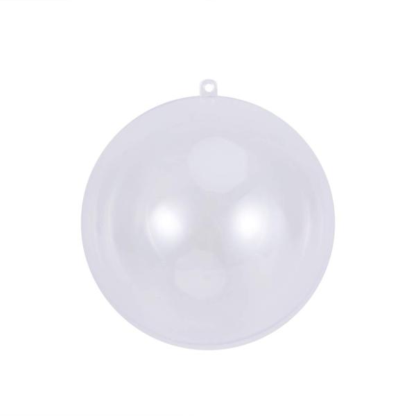TOYMYTOY プラスチックボール ボール 透明 プラスチック 中空 10cm オーナメント ボー...