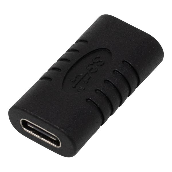 アイネックス USB3.2Gen2 Type-C中継アダプタ Cメス - Cメス U32CC-FFA...