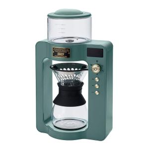 【Toffy/トフィー】カスタムドリップコーヒーメーカー K-CM6（スレートグリーン） ハンドドリップ再現 温度設定 蒸らし機能 タイマー機能 ク