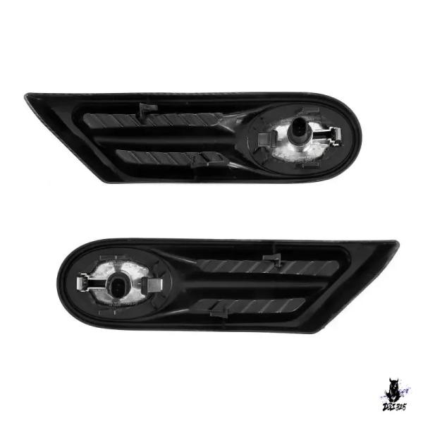 互換品 BMW ミニ R56/R57/R58/R59 用 LED サイドインジケーターライト カーボ...