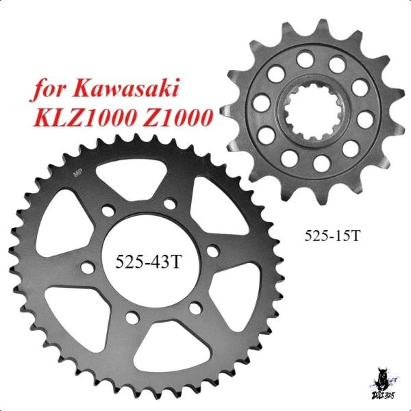 互換品 カワサキ KLZ1000/Versys Z1000 用 フロントリアスプロケット 525 1...