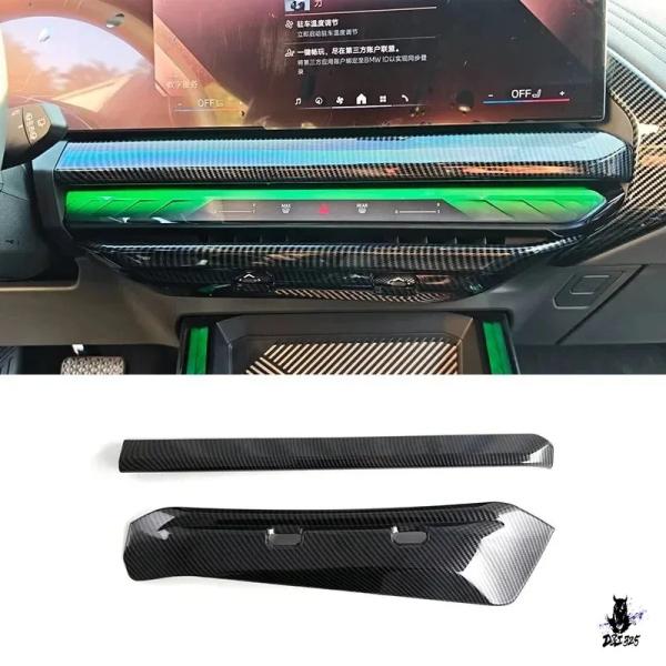 互換品 BMW X3 G45 2025-2026 用 ABSカーボン柄パターン センターベントカバー