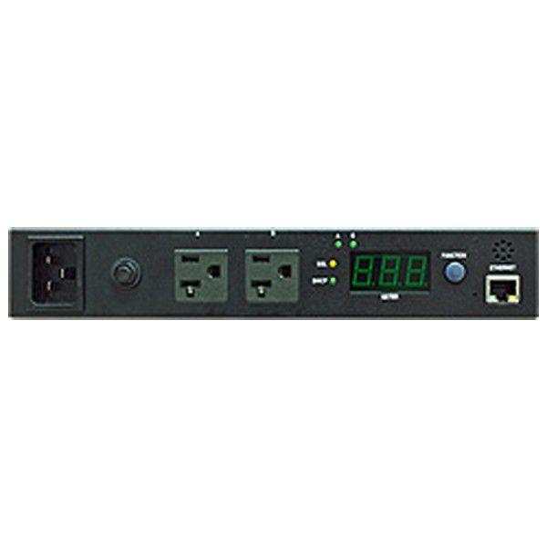 DIGI　Power　PDU　IP経由リモート電源管理　スイッチ機能付　1U　PDU　2ポート　SW...
