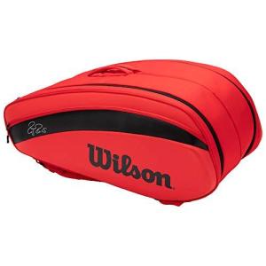 Wilson テニス バドミントン ラケットバッグ FEDERER DNA 12PK  WR80