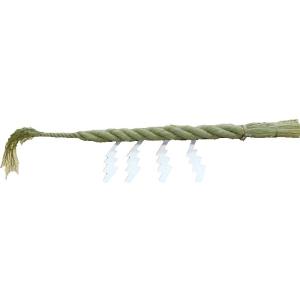 しめ縄 ごぼう締め 4尺 国産 稲わら 113cm 紙垂付 大根じめ 送料無料 注連縄 しめなわ 正月準備 正月 元旦