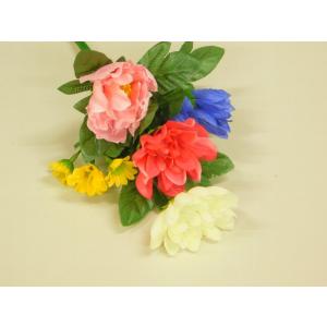 オリジナル シルク 仏花 小 ブッシュ 一対 ...の詳細画像2