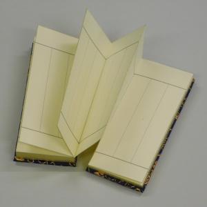 金襴鳥の子 過去帳(金箔押し) 紺 4.0寸(...の詳細画像1