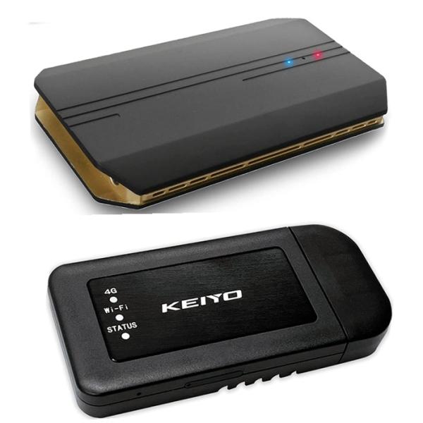 KEIYO APP CAST AN-S109 車載用Wi-Fiルーター セット Type-Cケーブル...