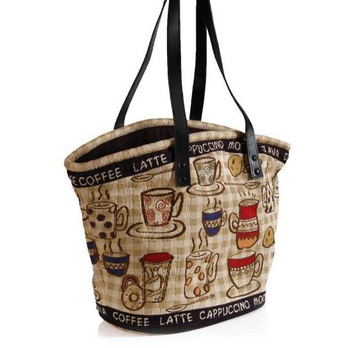 Park B. Smith Rustic Cafe Tapestry Tote Bag並行輸入品　送...