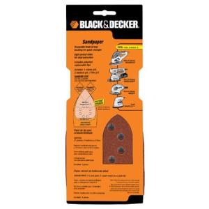 Black & Decker 74-673 Mega 220 Grit Sand Paper, 5-Piece並行輸入品　送料無料｜ysysstore