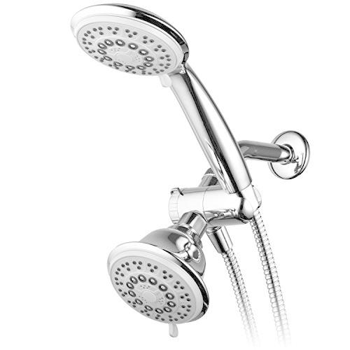 PowerSpa 30-setting G-Style Gray-Face Shower-Head ...