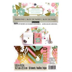 Uptown Chic Paper Pad by Recollections 5.8" x 8.8"並行輸入品　送料無料｜ysysstore