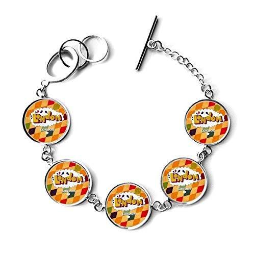 DIYthinker Love London Britain UK Lattice Bracelet...