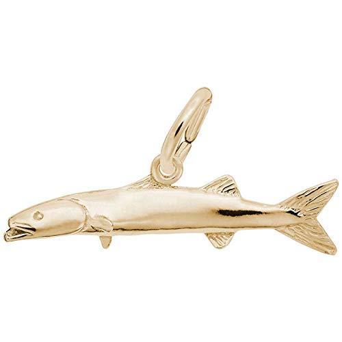 Rembrandt Charms Barracuda Charm, 10K Yellow Gold並...