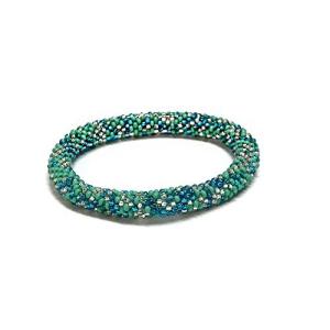 Mia Jewel Shop Handmade Seed Bead Bangle Bracelet ...