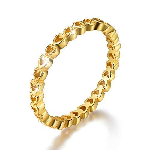 Esberry 18K Gold Plating 925 Sterling Silver Endle...