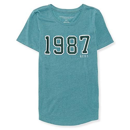 Aeropostaleレディース1987?Embellished Tシャツ US サイズ: XS カ...