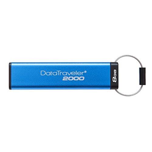 キングストン DT2000/8GB 8GB DataTraveler 2000 USB3.1 キーパ...