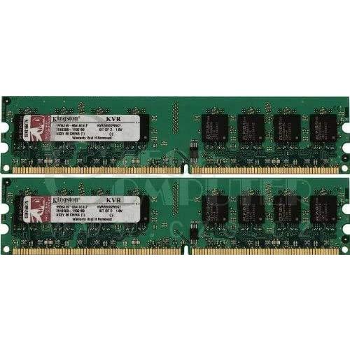 Kingston KVR800D2N5K2/4G DDR2-800 4GB Memory Kit並行...