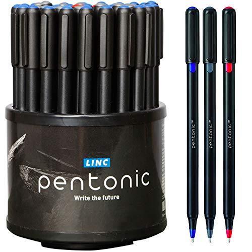 Linc Pentonic プレミアムボールペン 1.0mm 中字 50本 中字 フェザーライトタッ...