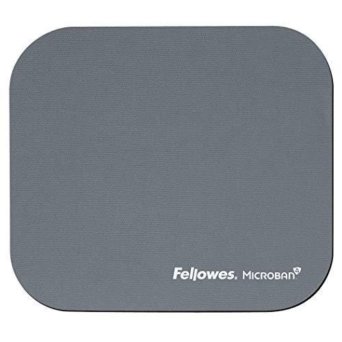 Mouse Pad w/Microban, Nonskid Base, 9 x 8, Graphit...