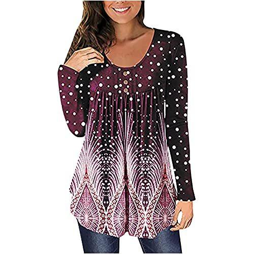 Womens Long Sleeve Tunic Tops to Wear with Legging...