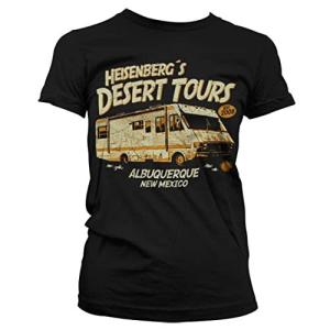 Breaking Bad Officially Licensed Heisenberg´s Desert Tours Women T-Shirt (B｜ysysstore