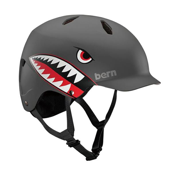 bern(バーン)BANDITO Satin Grey Flying Tiger M/L S.グレー