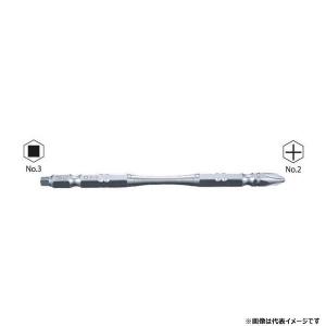 マキタ（makita） トーションタフビット マグネット付 No.2 プラス両頭